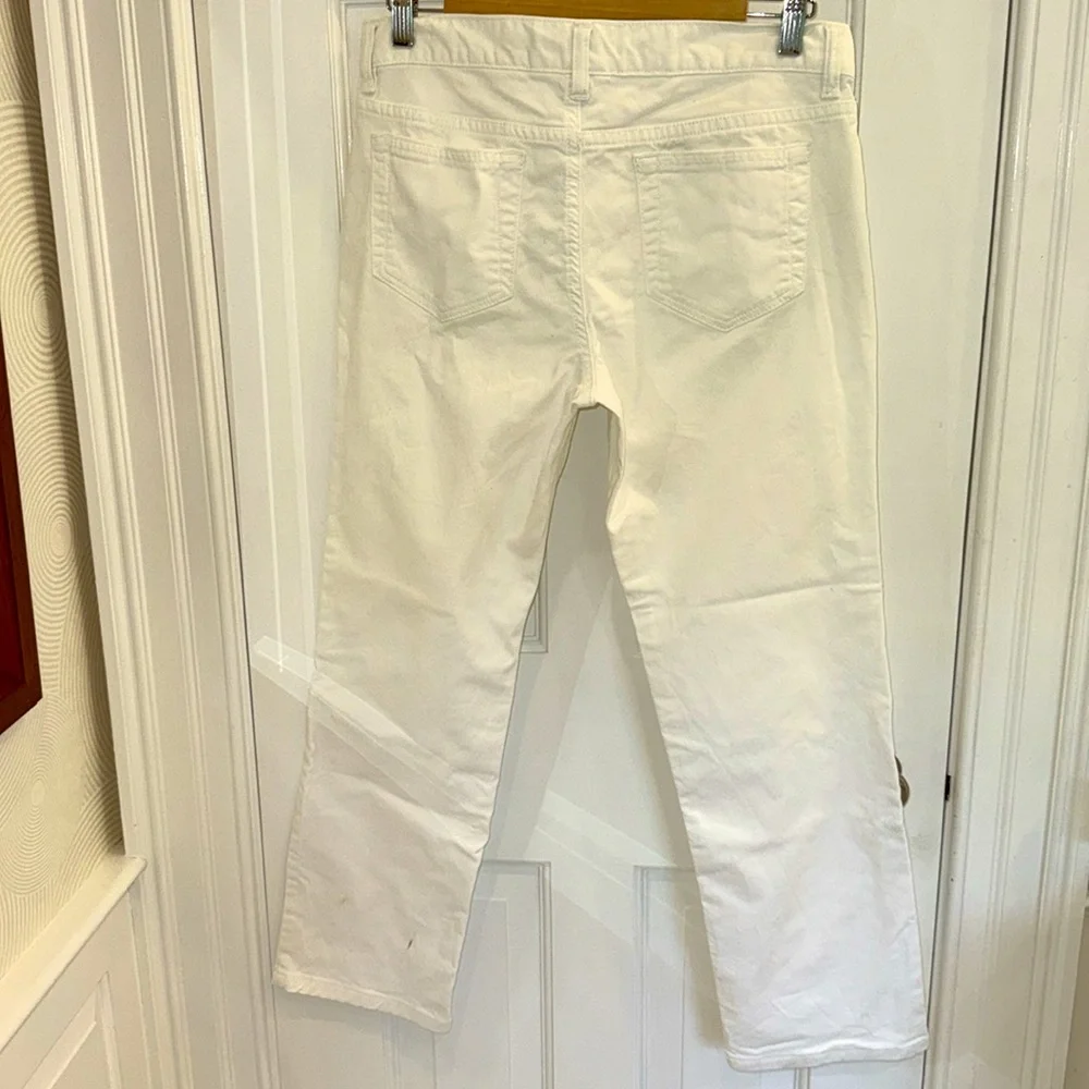 Lands' End Classic White Pants